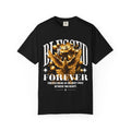 Blessed Forever™ Graphic T-Shirt — Gold Dove & Floral