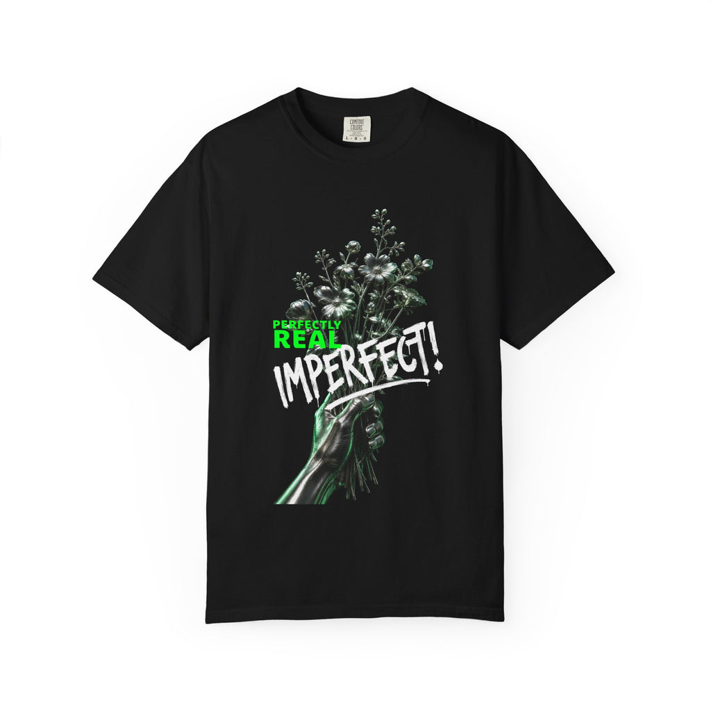 Perfectly Real Imperfect Floral Streetwear T-Shirt