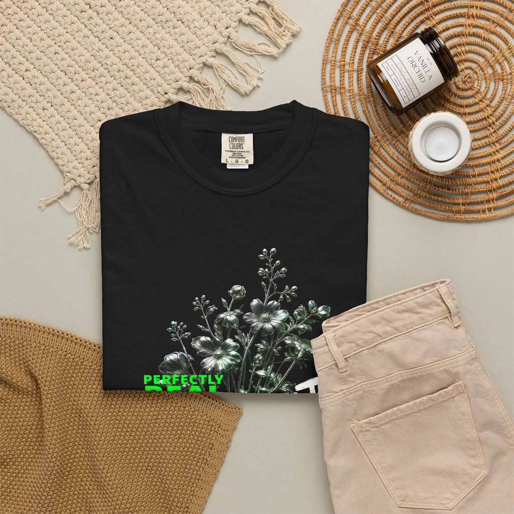 Perfectly Real Imperfect Floral Streetwear T-Shirt