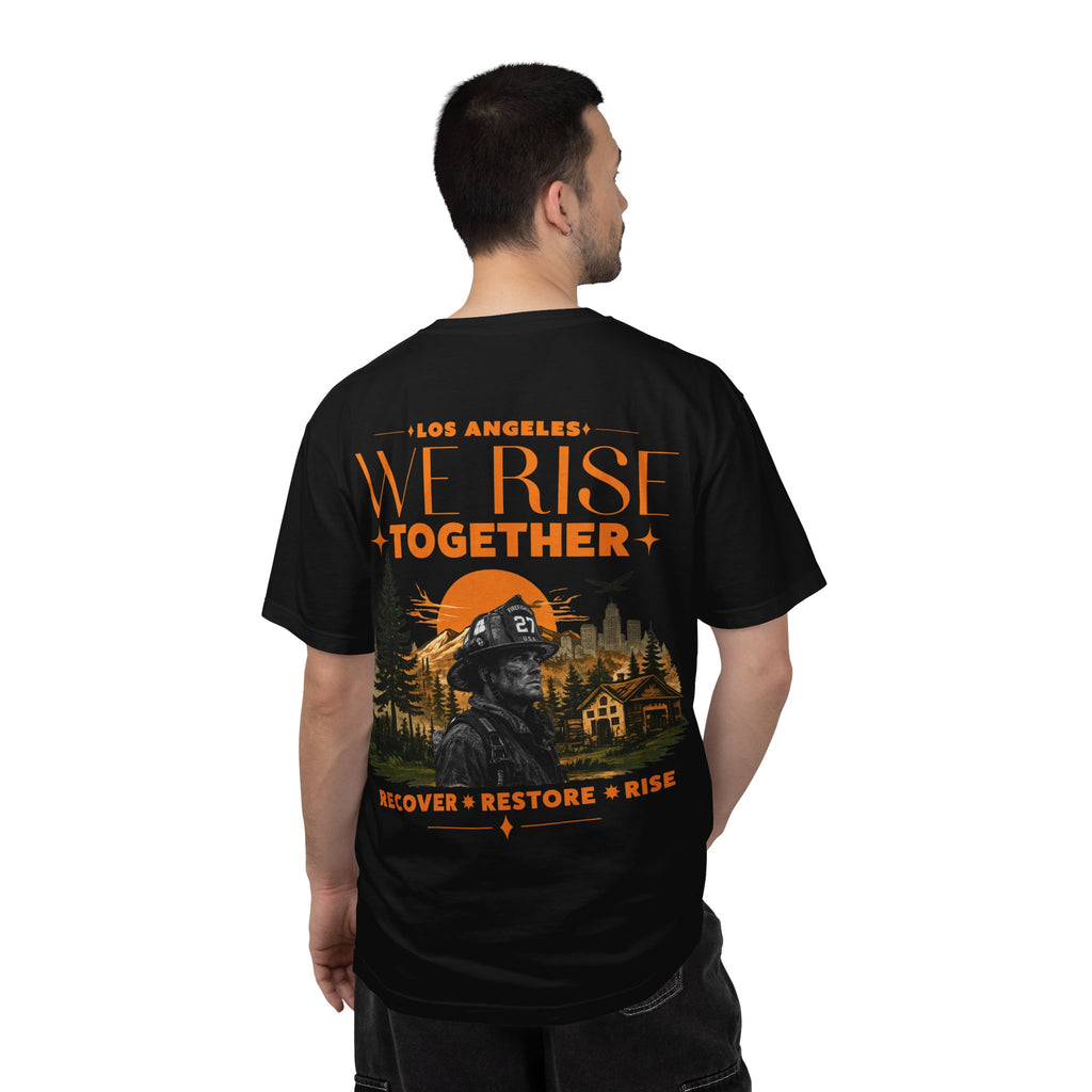 We Rise Together — Los Angeles Recovery T-Shirt